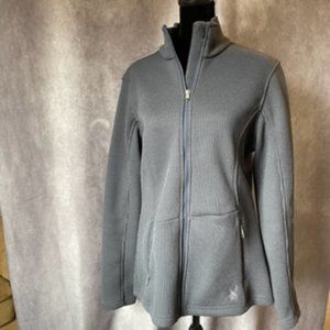 Spyder CORE Sweater Jacket Blue--Grey Color Size XL